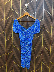 Mini Dress Jersey X Small Size Chest 17 Length 36