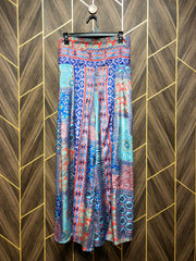 Western Silk Plazo Medium | Size Waist 30 | Length 41