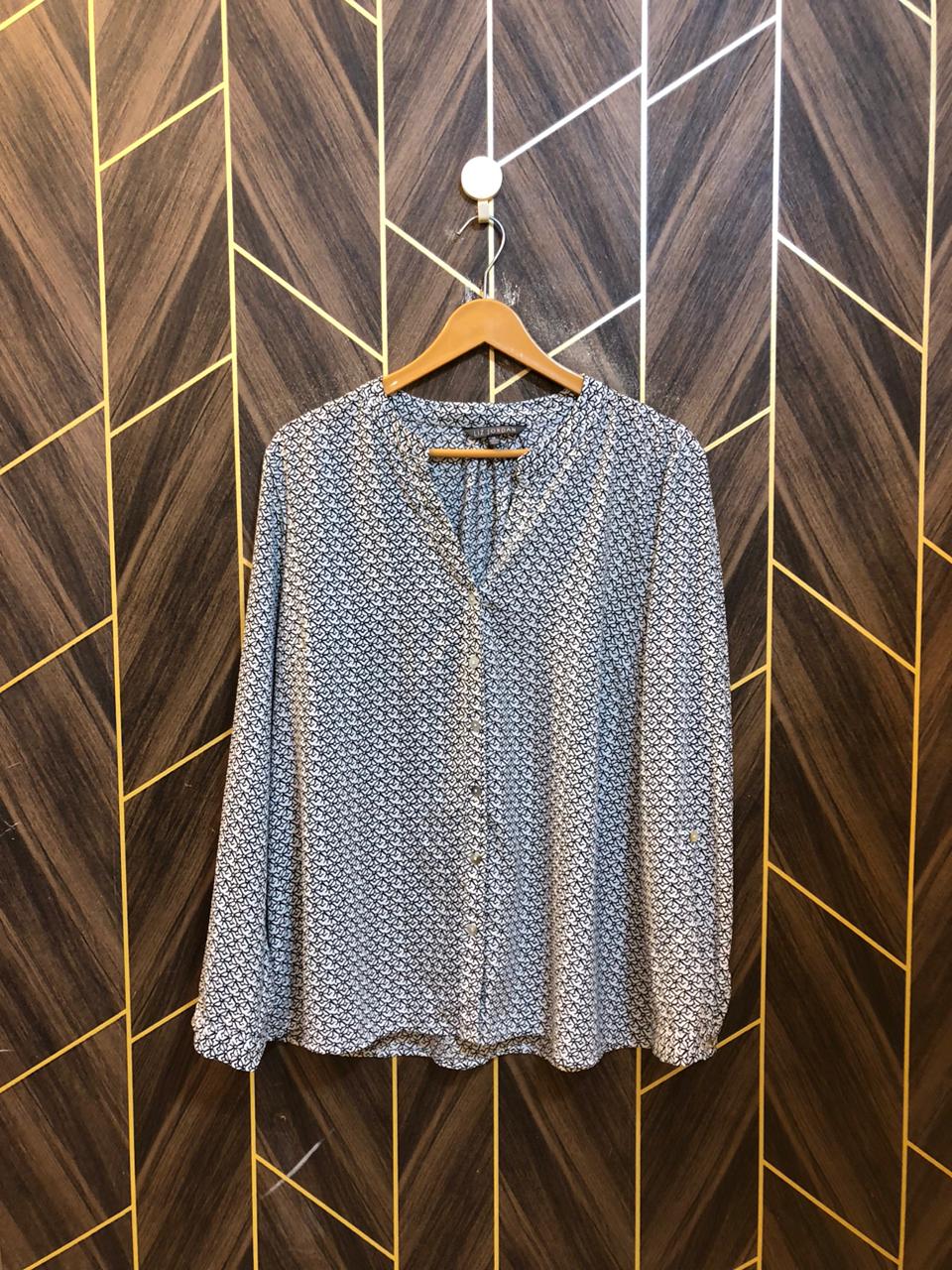 Western Top Chiffon – 1XL Size (Chest: 23, Length: 27  )