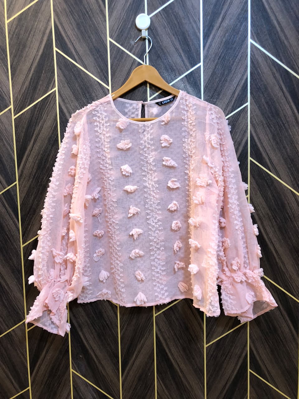 Western Top Chiffon – Medium Size (Chest: 19, Length: 24 )