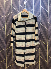 Women Wool Cardigan Sweater Small | Size | Chest 18 | Length 38