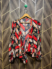 Western Top Silk shrug  – Large Size (Chest: 20, Length: 26)