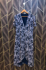 Western Long Maxi Chiffon Large | Size | Chest 21 | Length 51