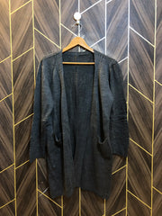 Women Wool Cardigan Sweater Small | Size | Chest 18 | Length 32