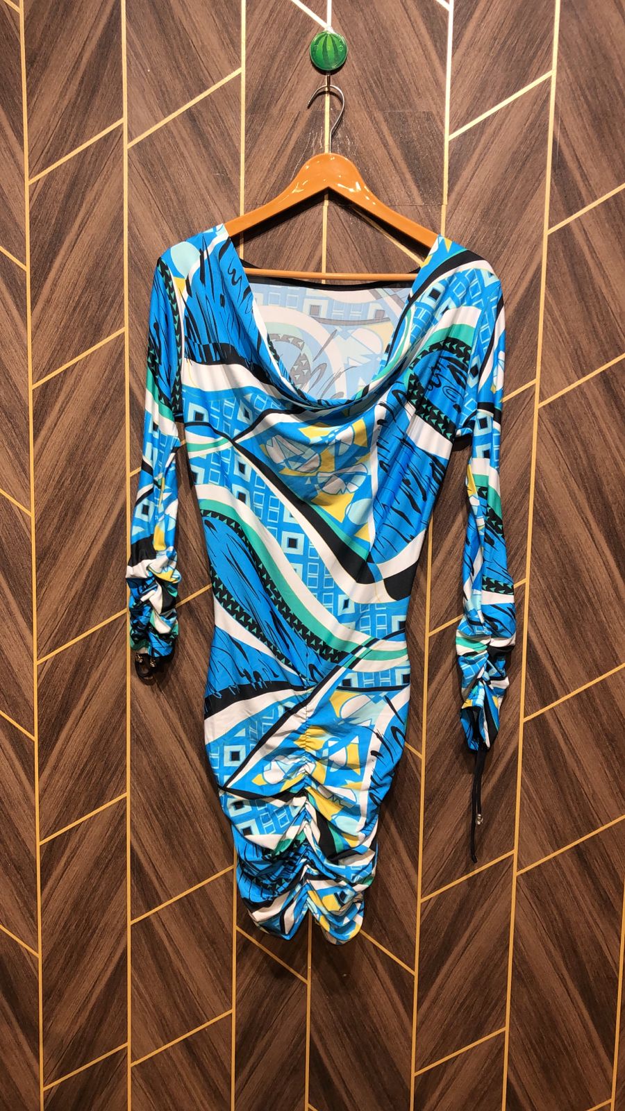 Mini Dress Jersey Small Size Chest 18 Length 37