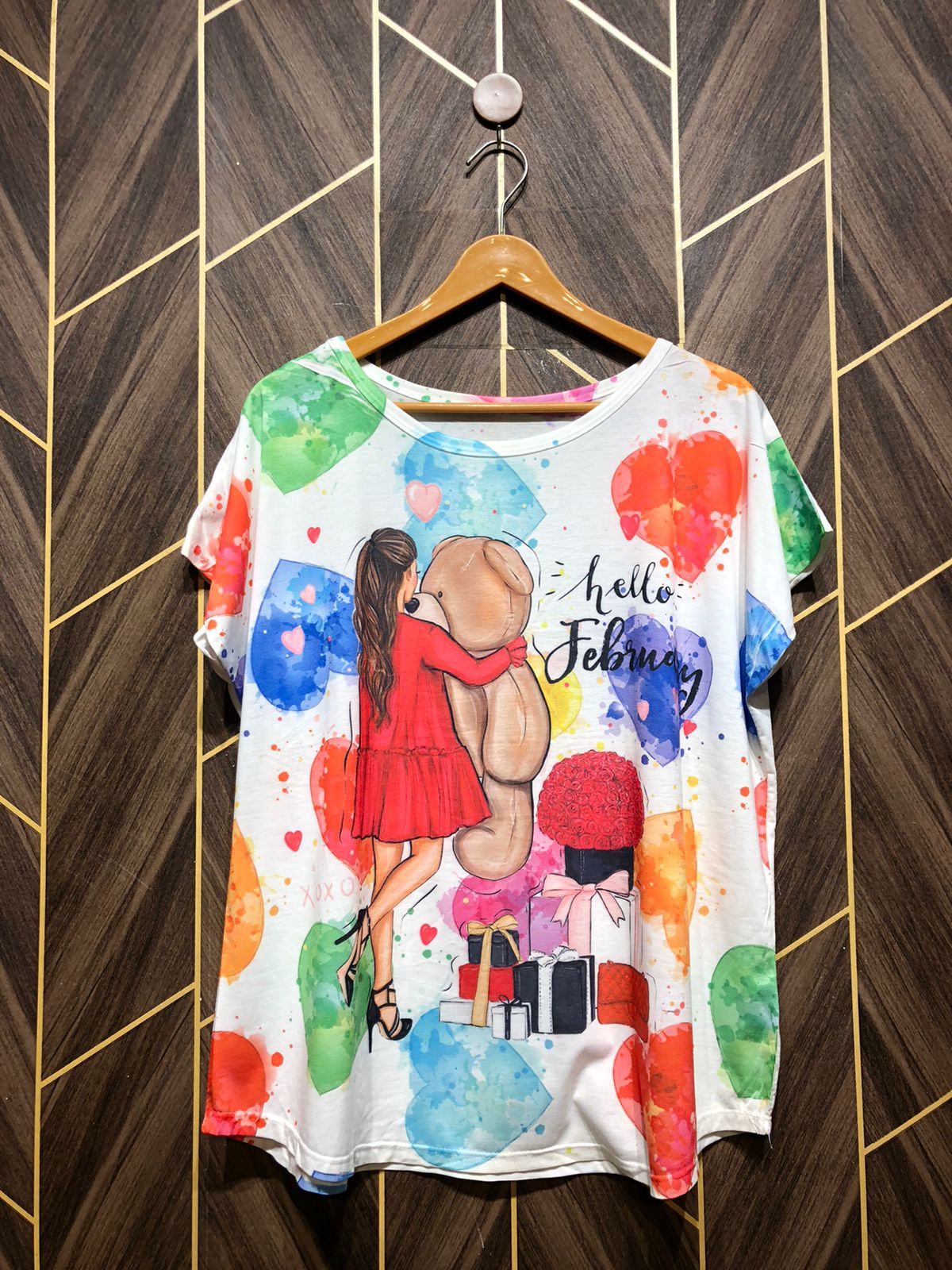 T-Shirt Jersey Large Size Length 27