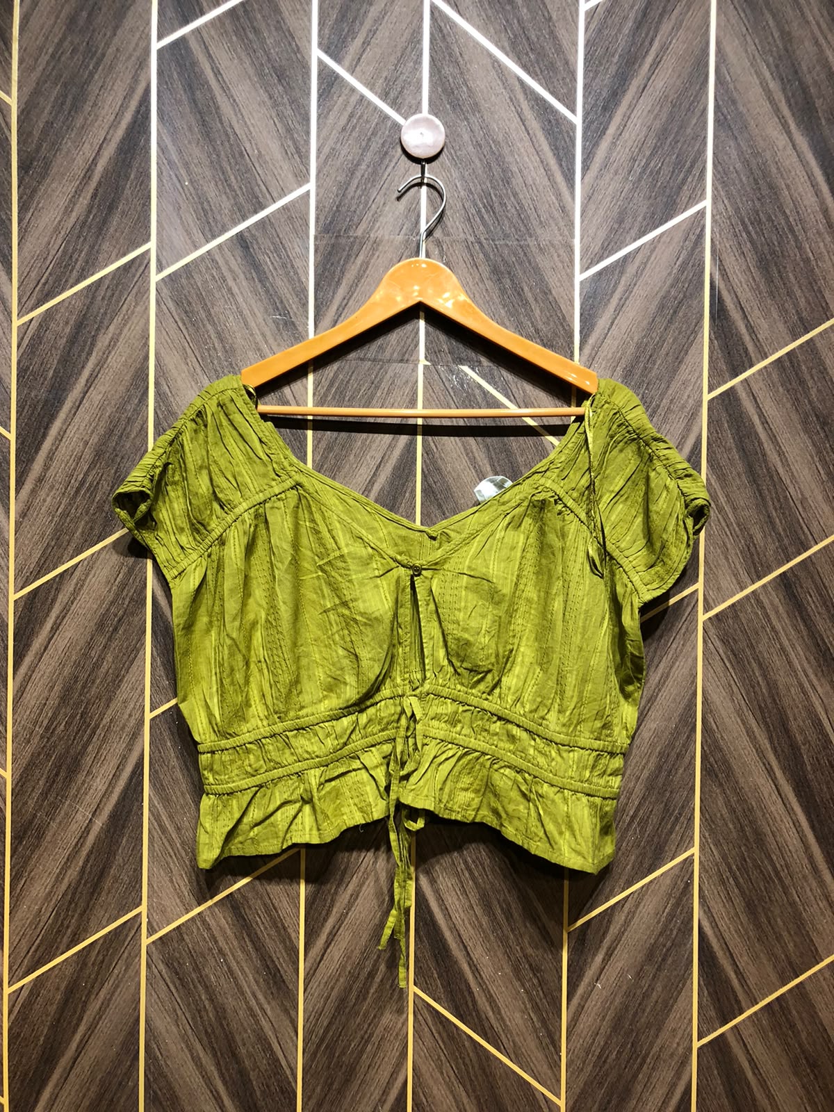 Trendy Cotton CropTop Size Small