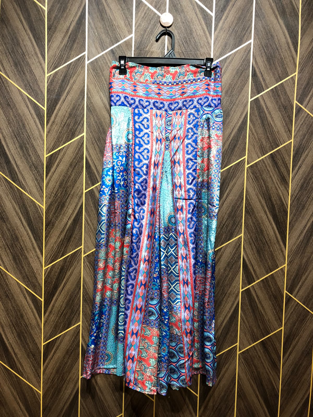 Western Silk Plazo Small | Size Waist 28 | Length 41