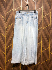 Women Wide Leg Jeans Medium | Waist 32 | Length 38