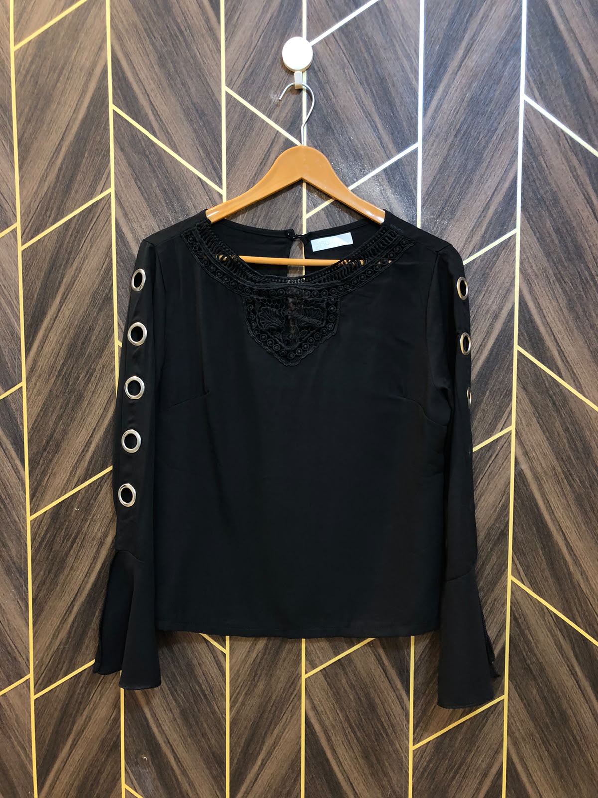 Western Top Chiffon – Small Size (Chest: 18, Length: 33  )