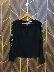 Western Top Chiffon – Small Size (Chest: 18, Length: 33  )