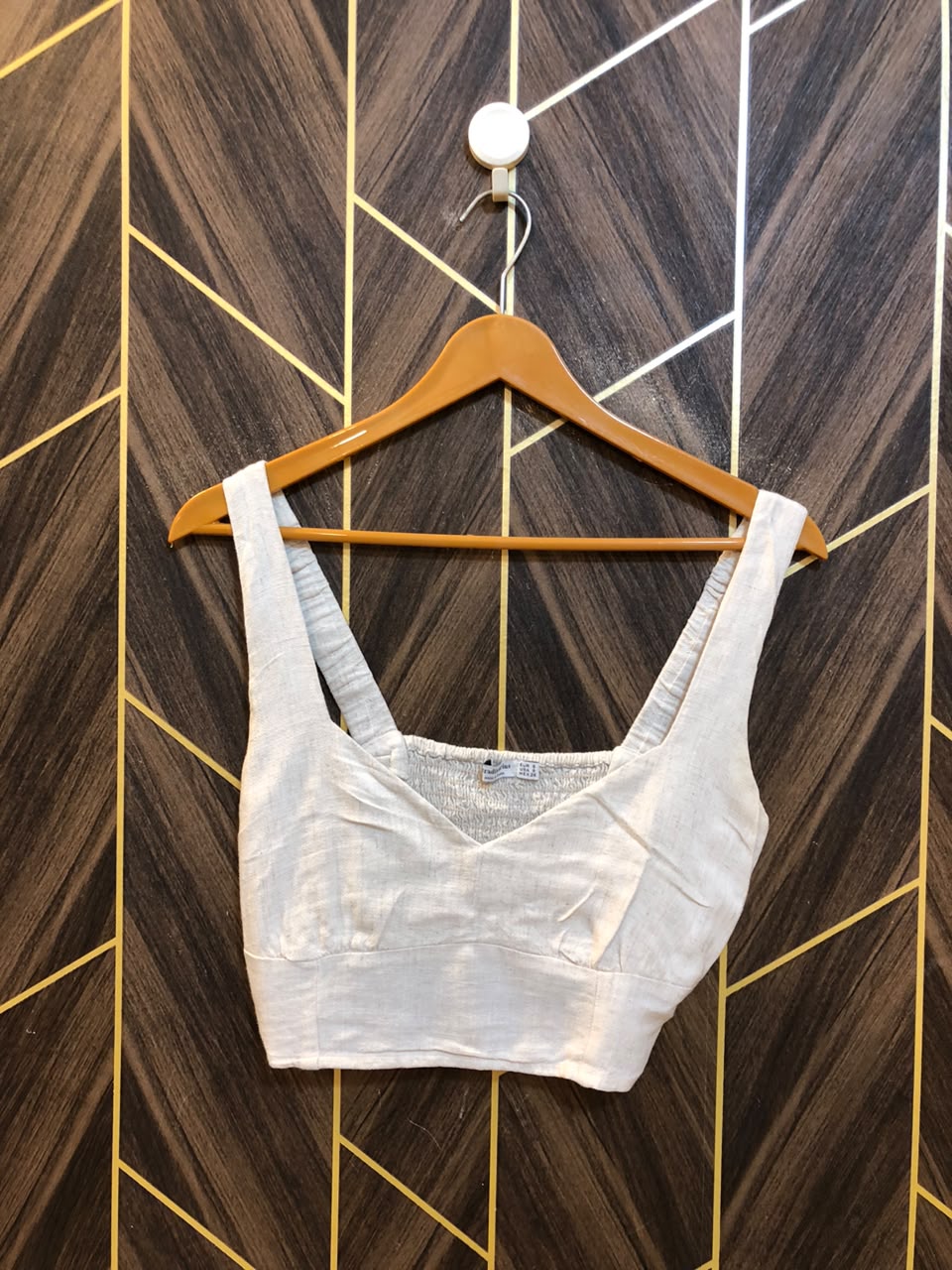 Trendy Linen CropTop Size X Small