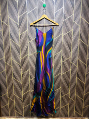 Western Long Maxi Silk X Small | Size | Chest 16| Length 60