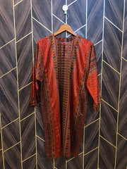 Women Silk Cord Set | Shirt Chest 19 | Shirt Length 38 | Skirt Waist 30 | Skirt Length 38
