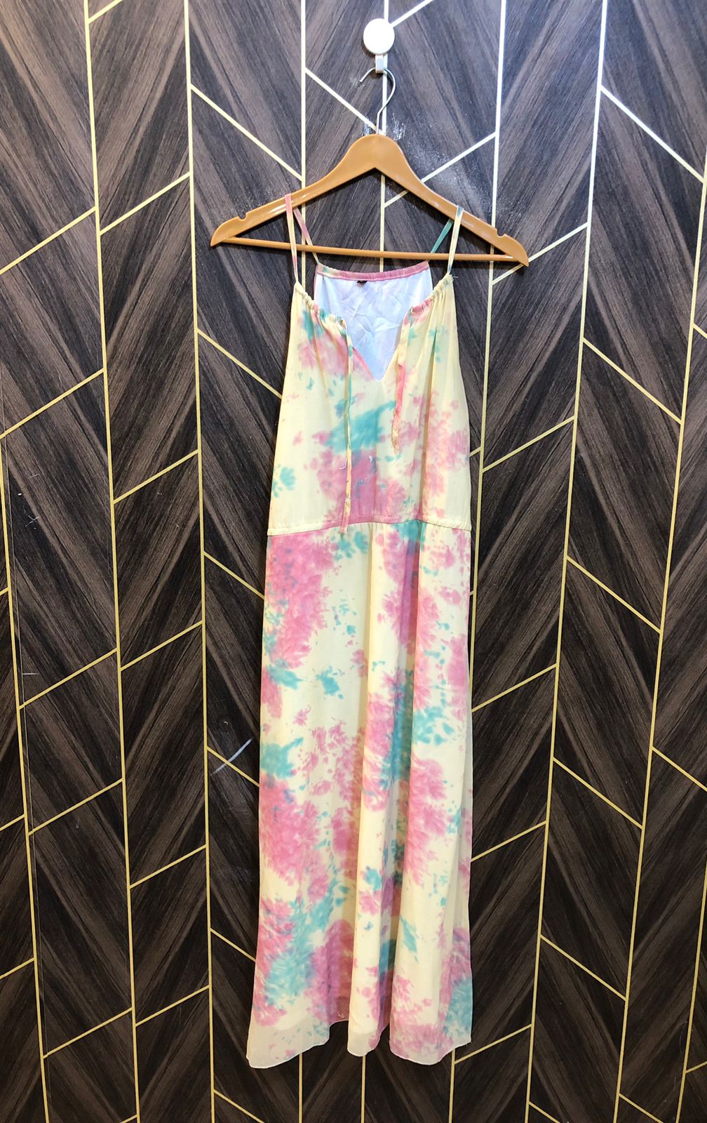 Western Long Maxi Chiffon Small | Size | Chest 18 | Length 52