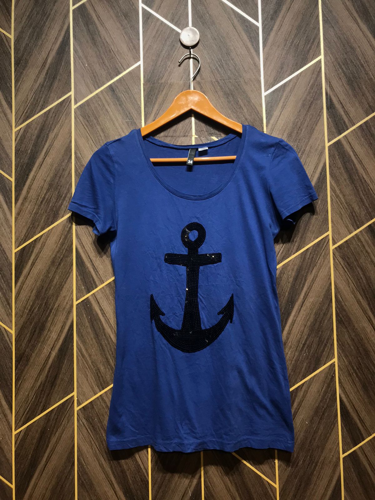 T-Shirt Jersey Small Size Length 25 fitted