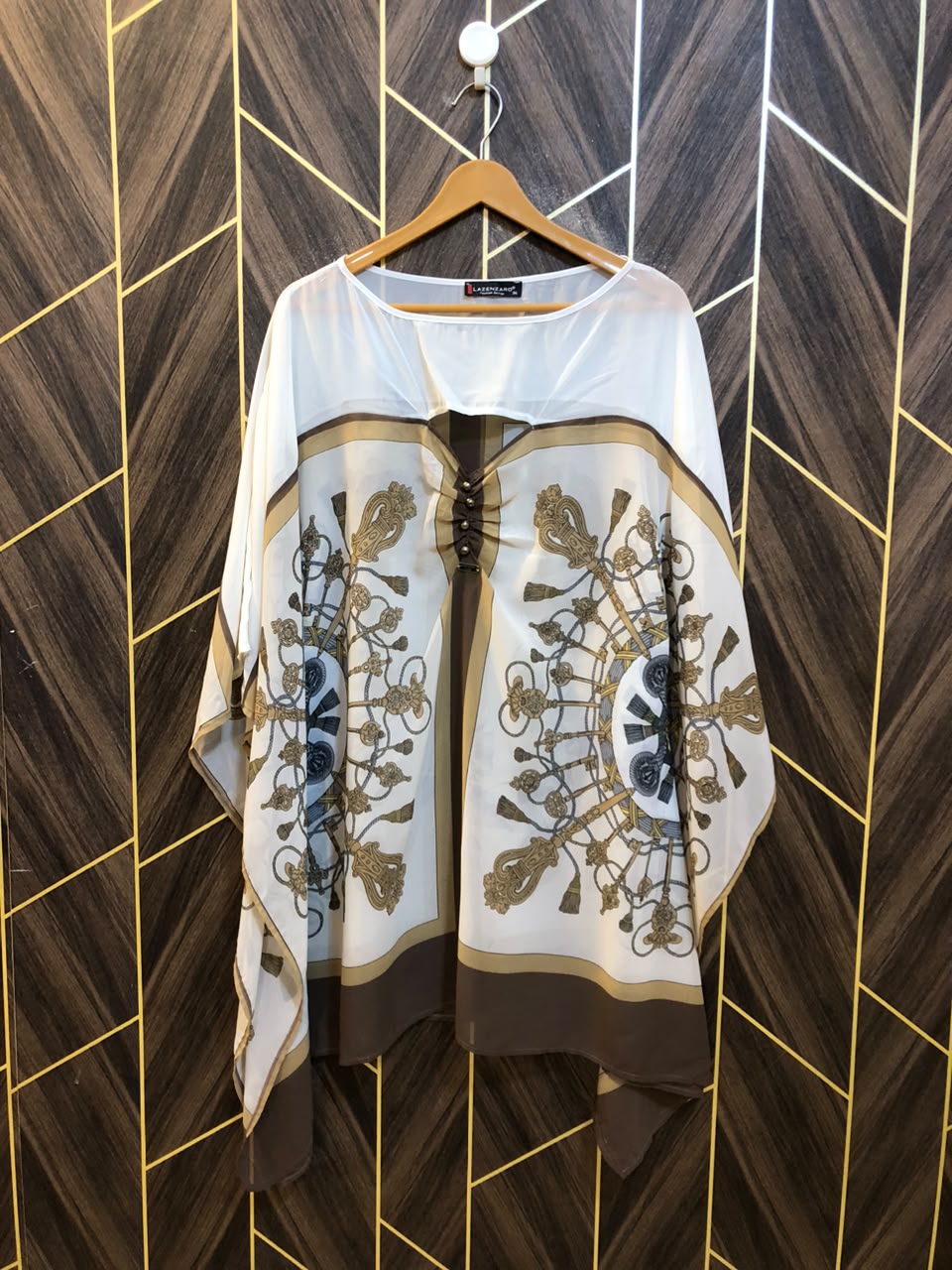 Western Top Chiffon (See Through) – Large Size (better fly Length: 33 )