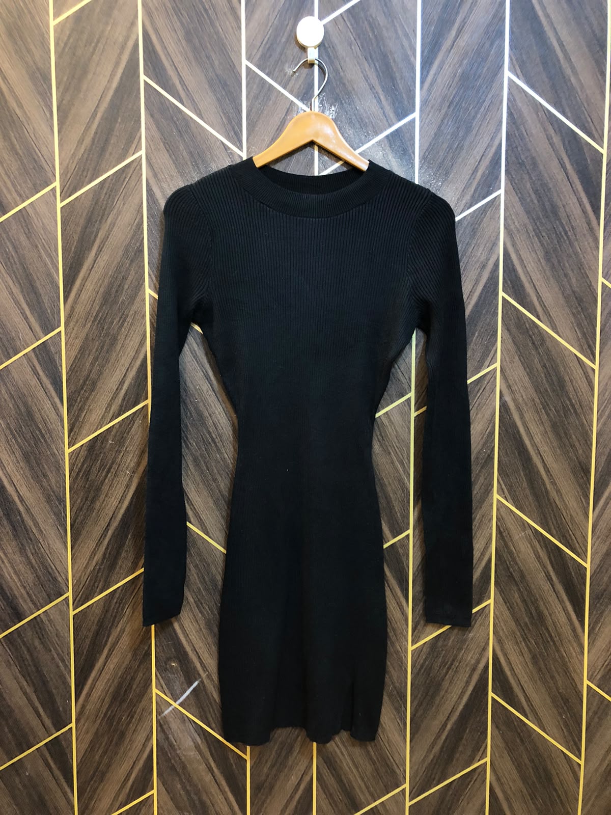 Bodycon Dress Jersey Small | Size | Chest 18 | Length 34