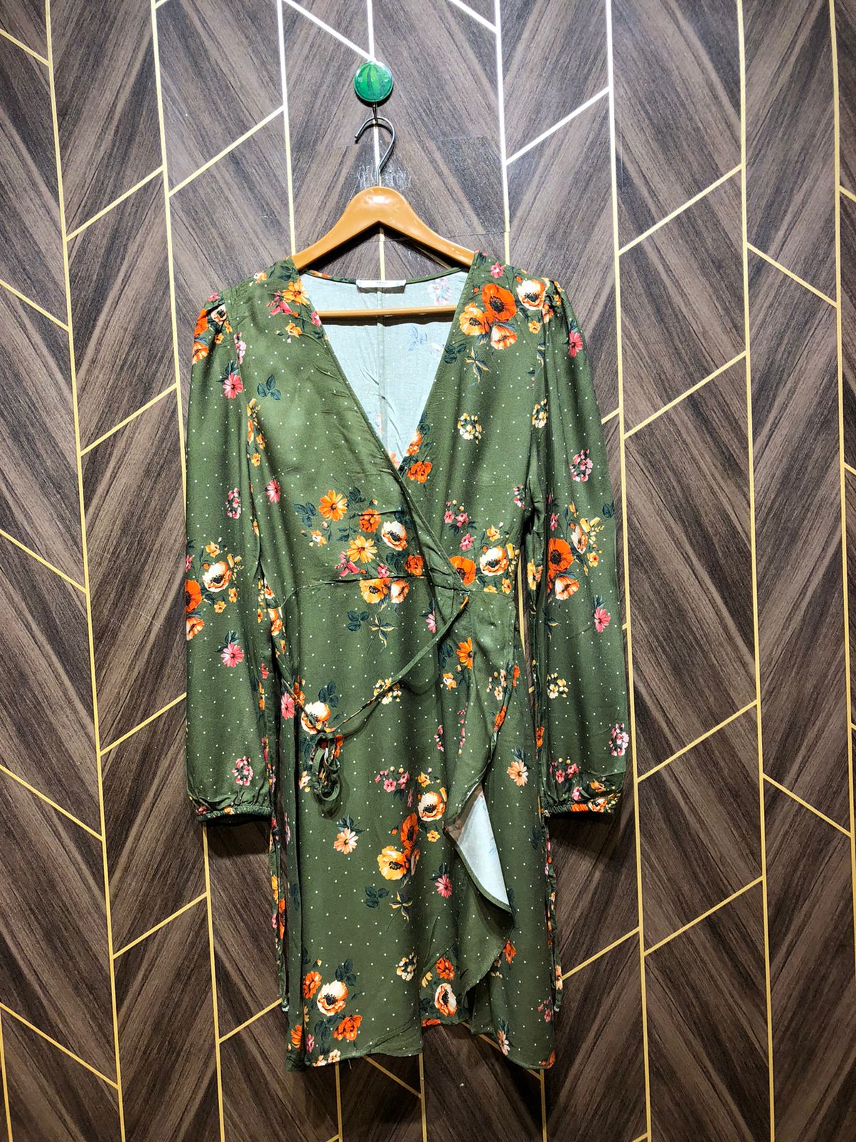 Mini Dress Linen Large Size Chest 20 Length 37