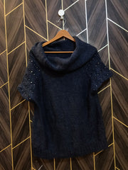 Women Crop Sweater Medium | Size | Chest 19 | Length 26