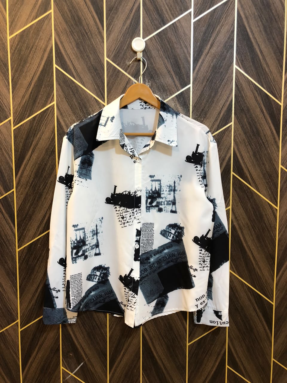 Western Top Chiffon – Large Size (Chest: 20, Length: 26 )