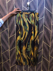 Women Silk Cord Set | Shirt Chest 21 | Shirt Length 39 | Skirt Waist 34 | Skirt Length 41