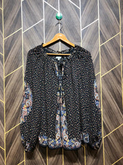 Western Top Chiffon – X-Large Size (Chest: 21, Length: 26)
