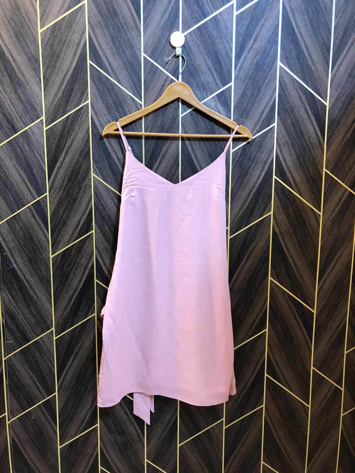 Mini Dress Chiffon Small Size Chest 18 Length 34