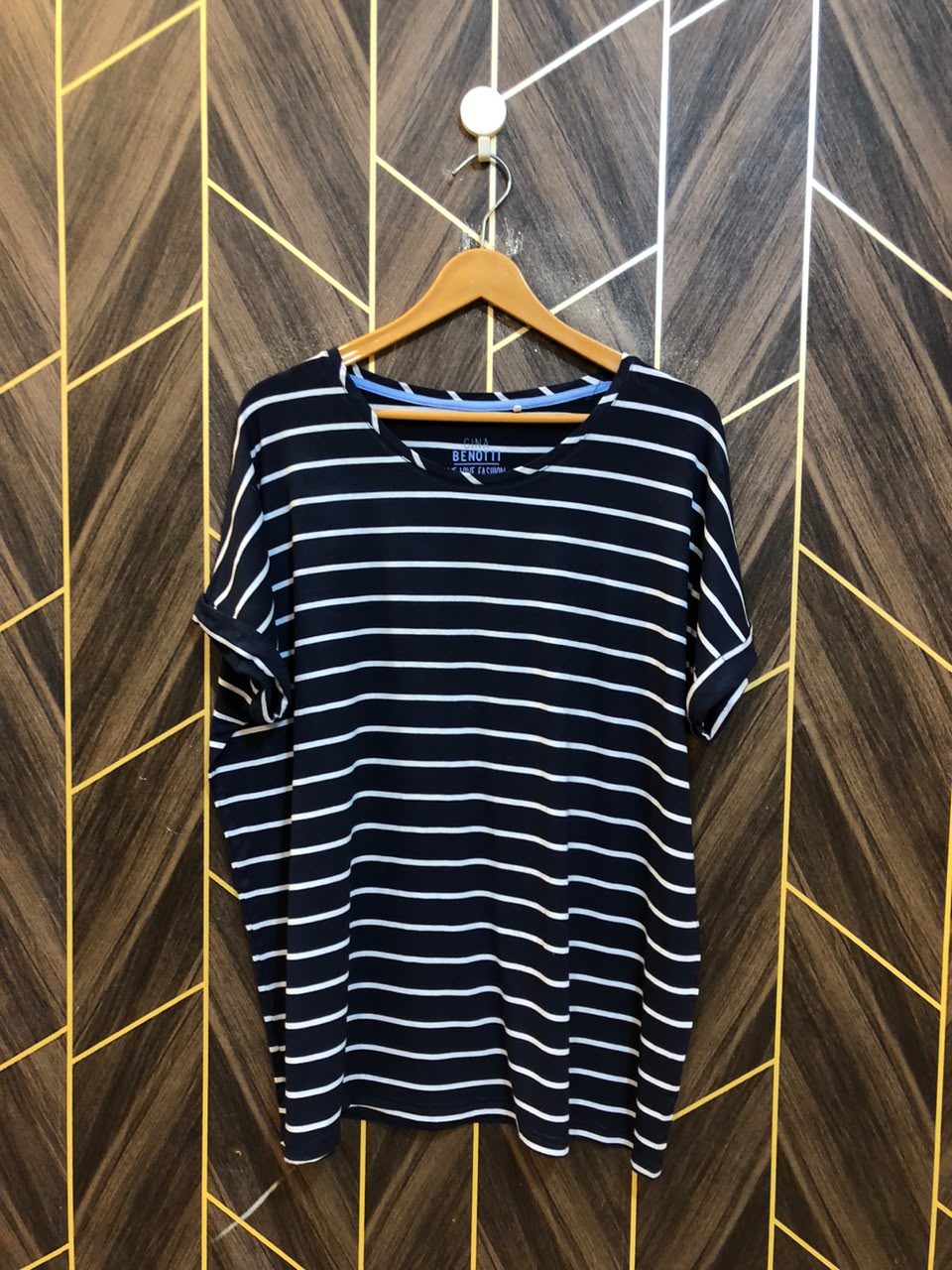 T-Shirt Jersey Large Size Length 27 baggy
