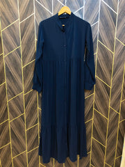Western Long Maxi Chiffon Small | Size | Chest 18 | Length 54
