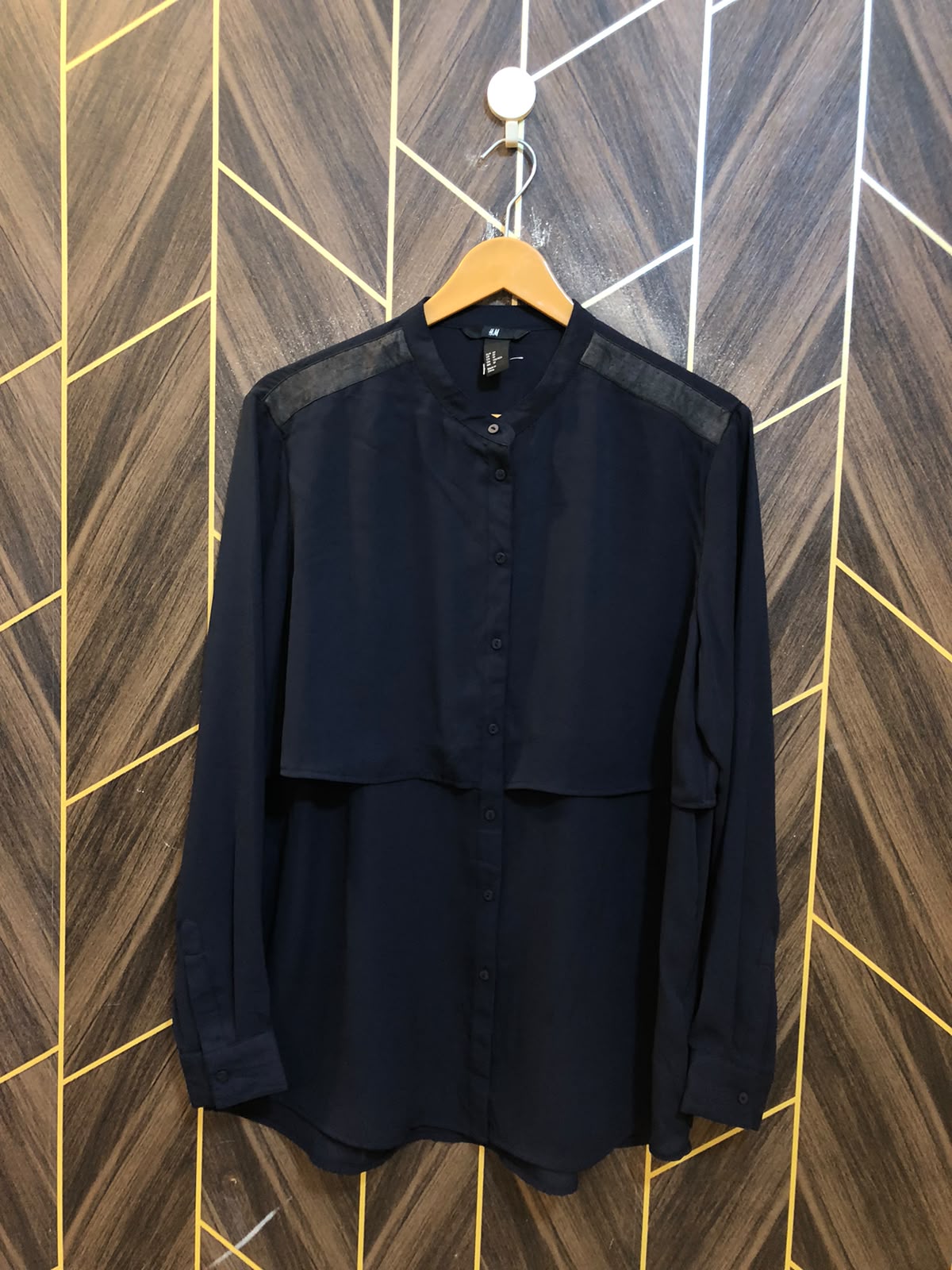 Western Top Chiffon – Large Size (Chest: 21 , Length: 29 )