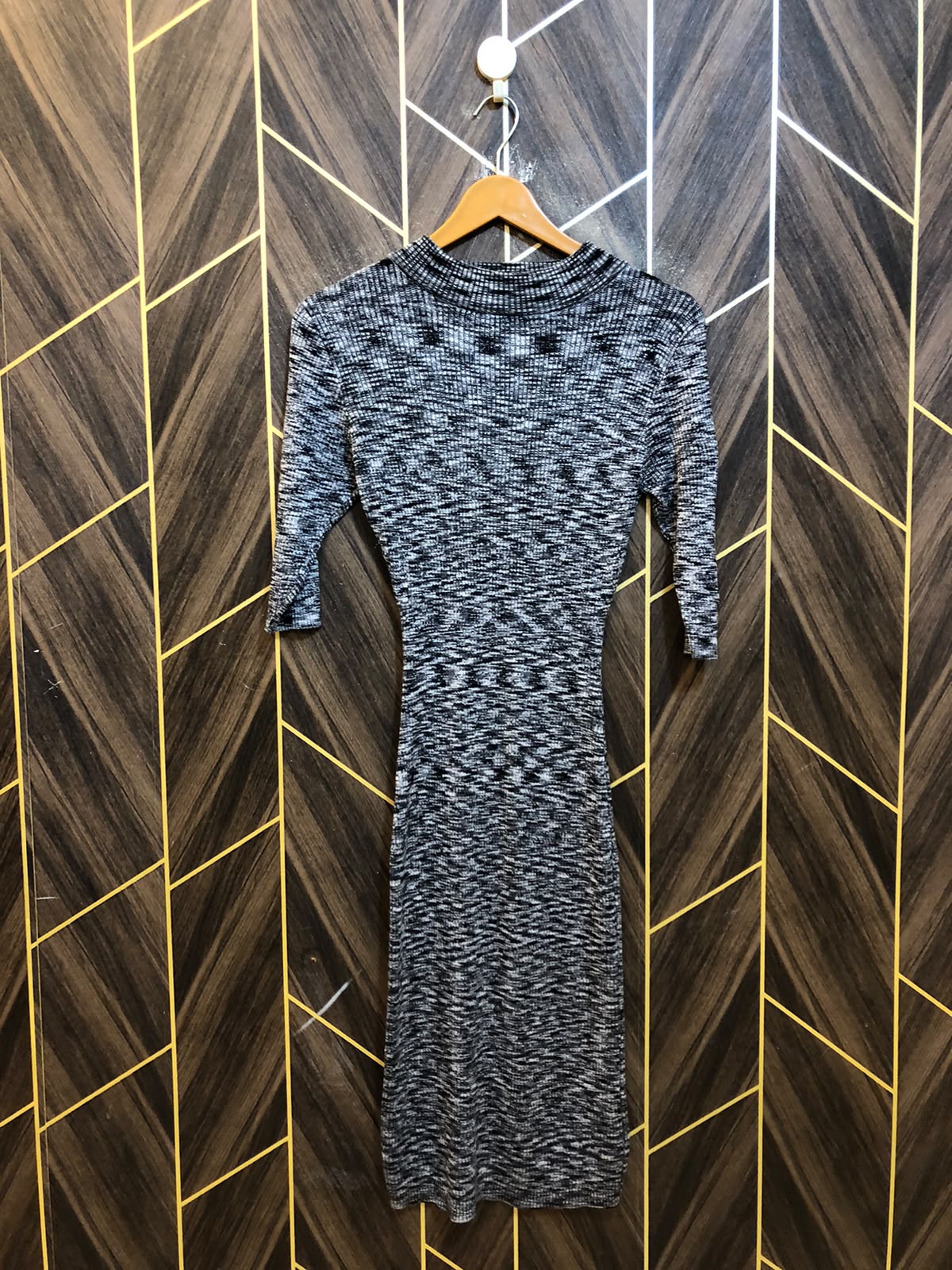 Bodycon Dress Jersey Small | Size | Chest 18 | Length 31