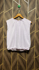 Trendy Chiffon CropTop Size Small
