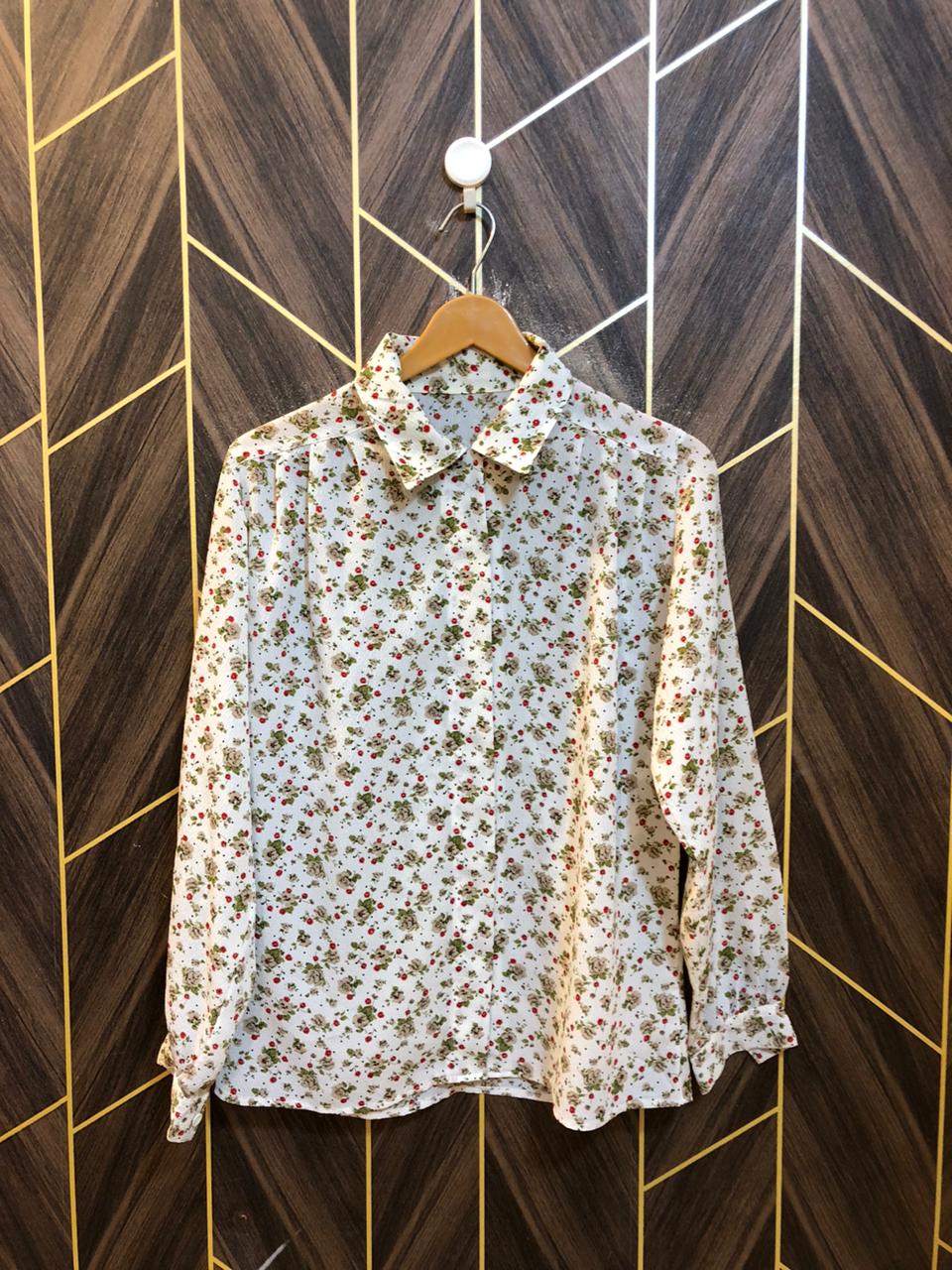 Western Top Chiffon – Medium Size (Chest: 19, Length: 26 )