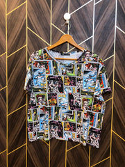 T-Shirt Jersey Medium Size Length 23 baggy