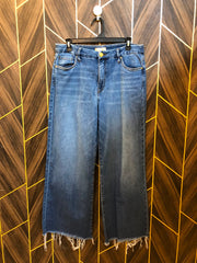 Women High Waist Wide Leg Jeans X Large | Waist 36 | Length 38