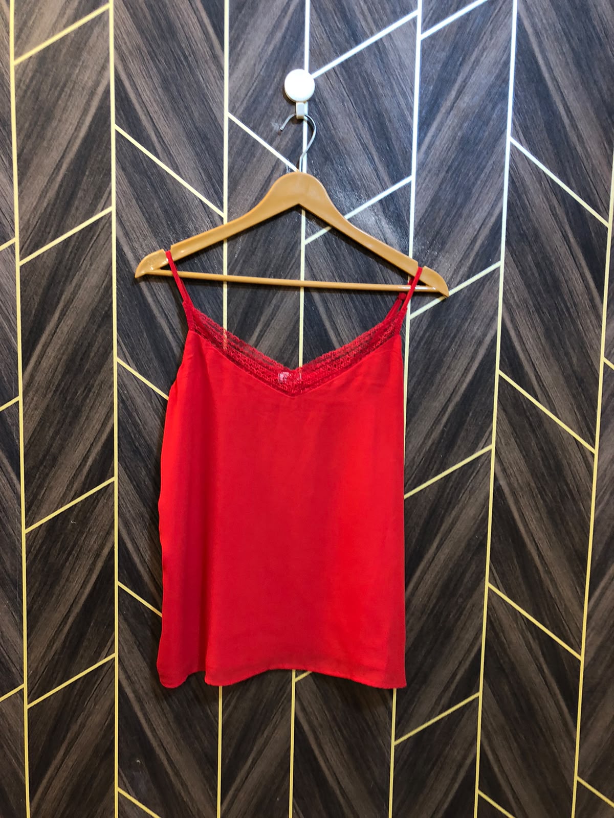 Trendy Chiffon CropTop Size Small