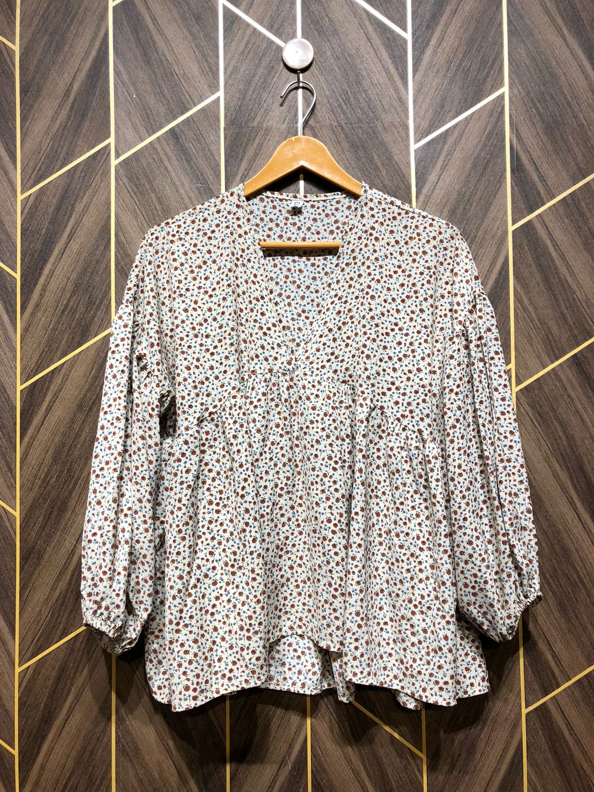 Western Top Chiffon – X-Large Size (Chest: 23 , Length: 26)