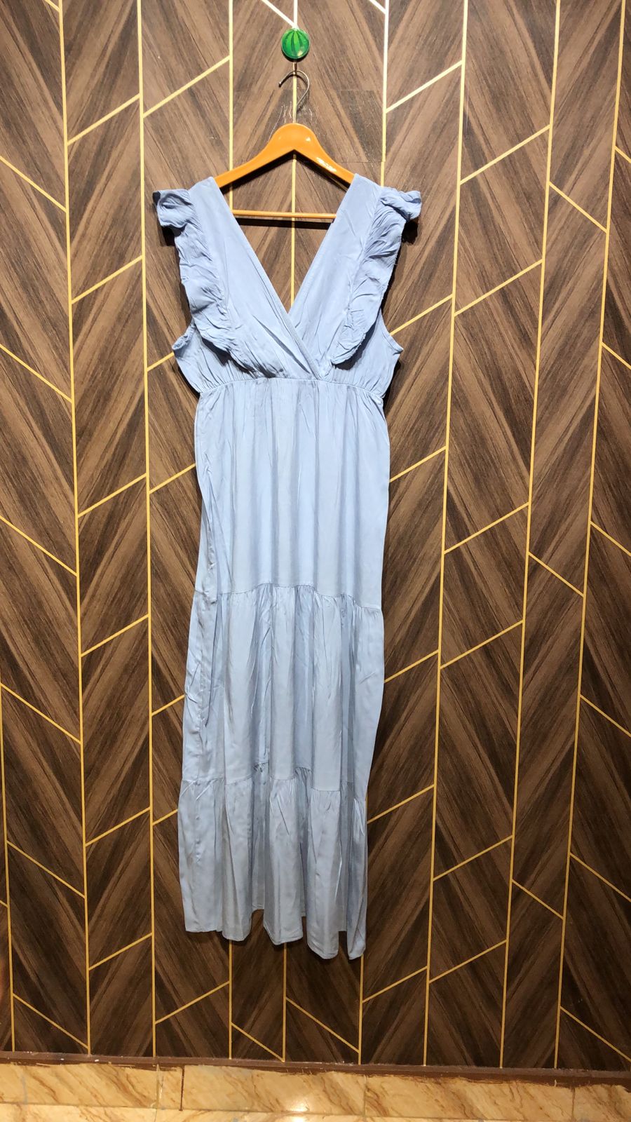 Western Long Maxi Linen – Small Size (Chest: 18, Length: 54 )