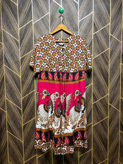 Women Long Shirt Linen X Large | Chest 21 | Length 43