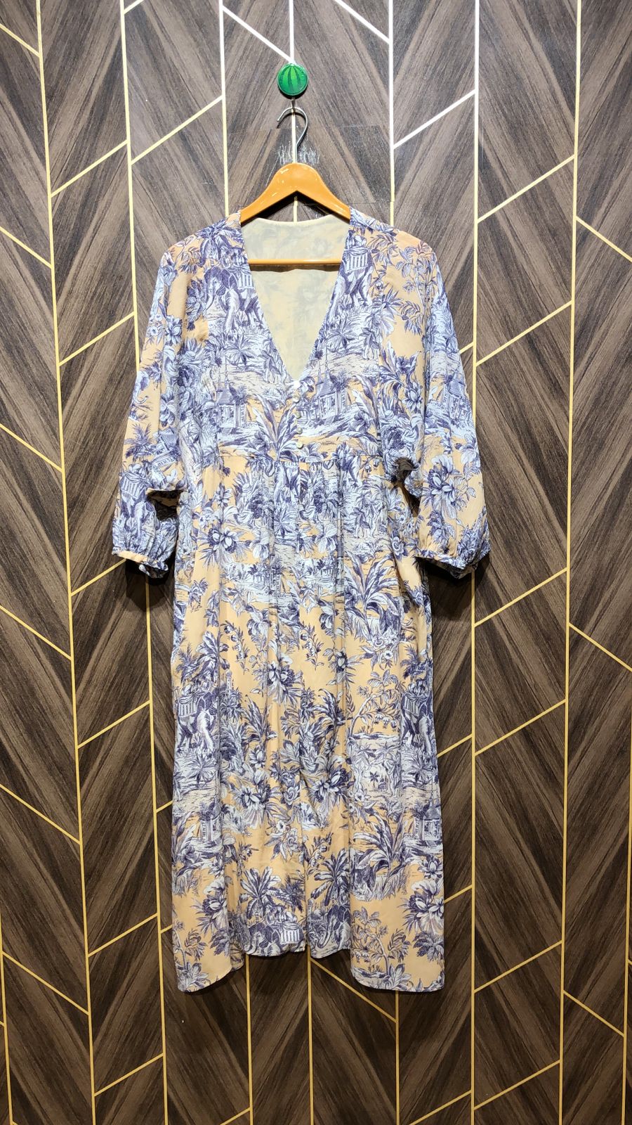 Western Long Maxi Chiffon X Large | Size | Chest 22| Length 48