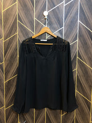 Western Top Chiffon – X-Large Size (Chest: 22, Length: 27 )
