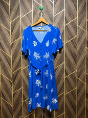 Mini Dress Linen Large Size Chest 20 Length 40