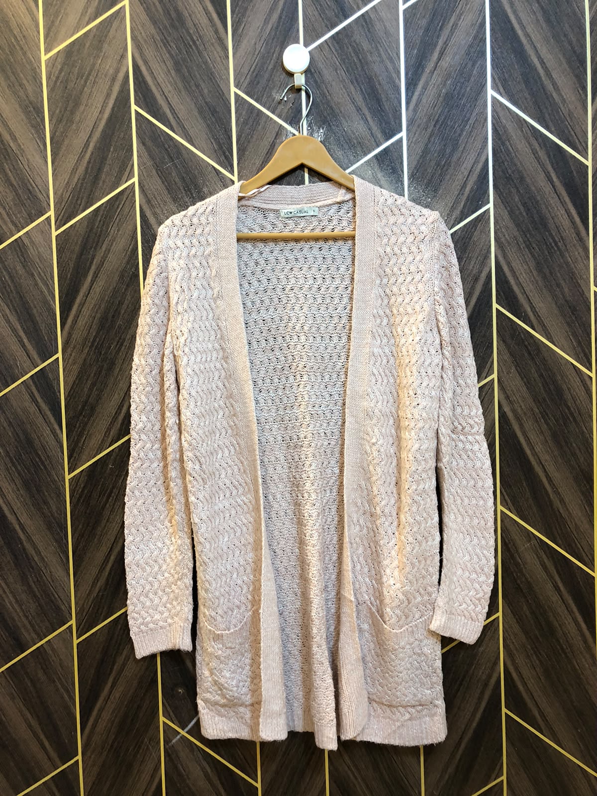 Women Wool Cardigan Sweater Small | Size | Chest 18 | Length 33