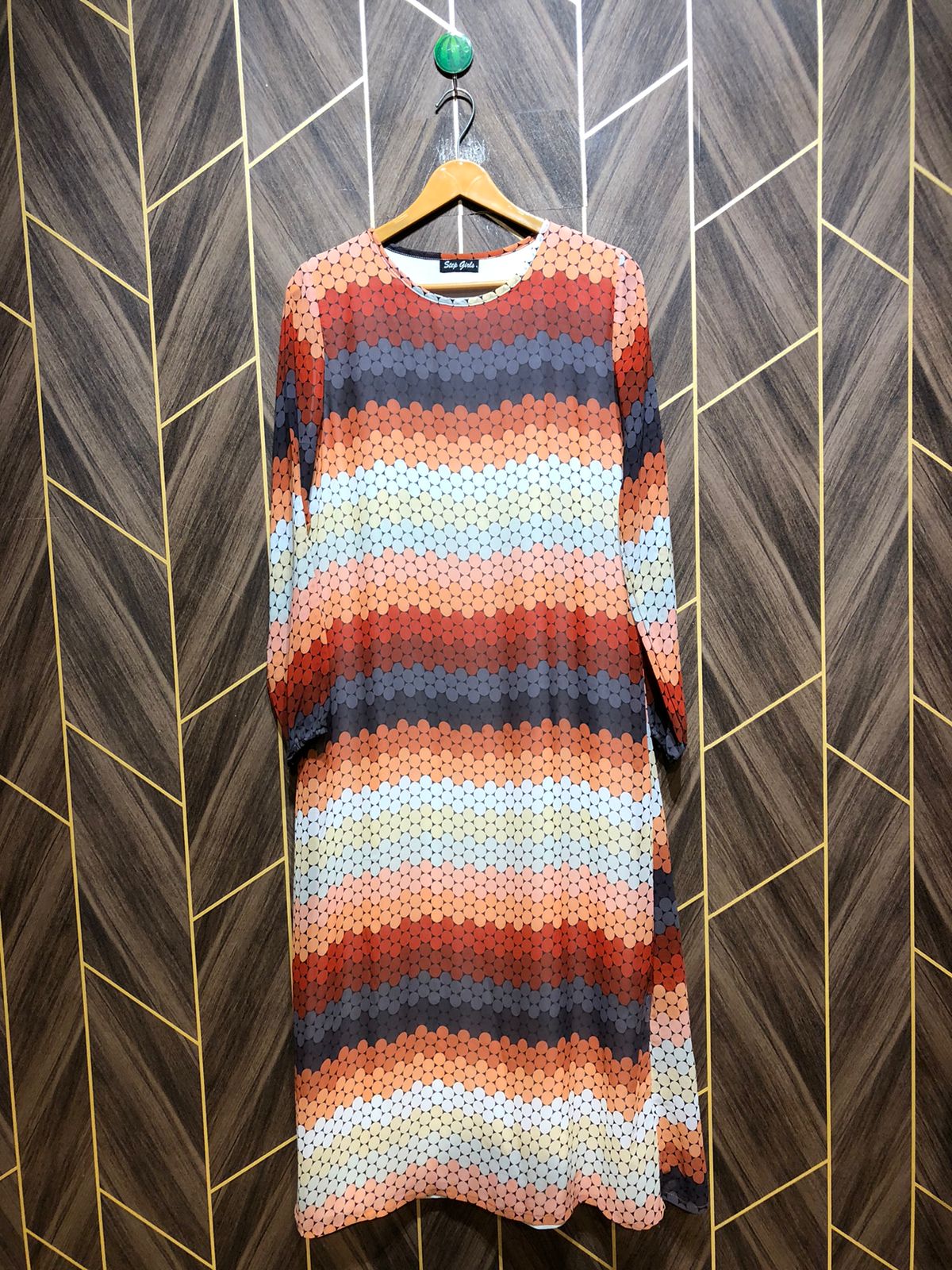 Western Long Maxi Net Jersey Small | Size | Chest 18 | Length 49