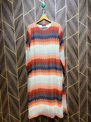 Western Long Maxi Net Jersey Small | Size | Chest 18 | Length 49