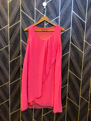 Mini Dress Chiffon Large Size Chest 21 Length 36