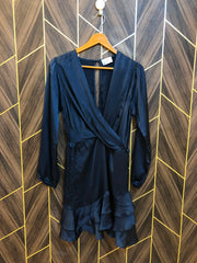 Mini Dress Silk S mall Size Chest 18 Length 36