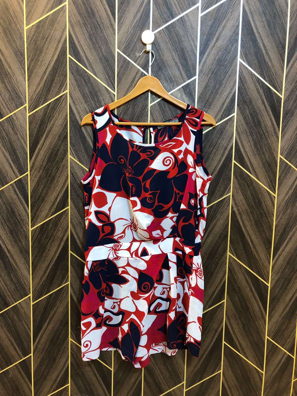 Mini Dress Chiffon Medium Size Chest 19 Length 33