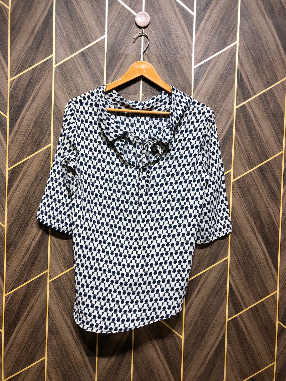 Western Top Chiffon – Medium Size (Chest: 19, Length: 25 )